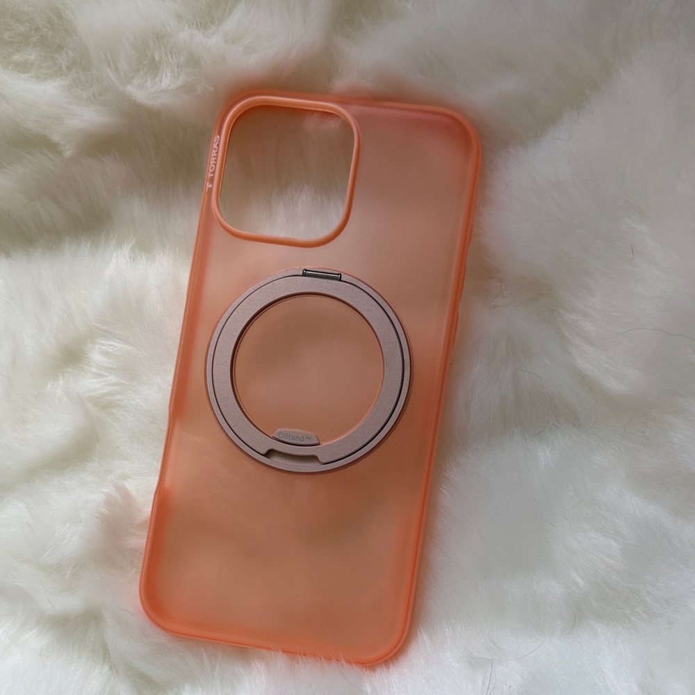 Torras 16 Pro Max iPhone MagSafe Case with 360 Degree Ring Holder